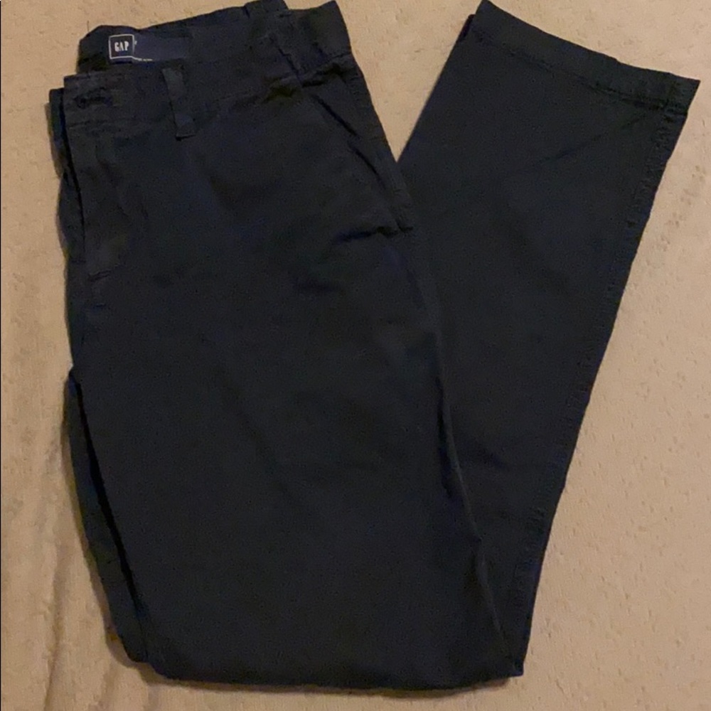 Gap Girlfriend Chino Ankle Pants